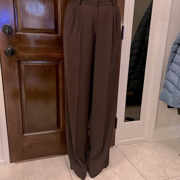 Blumarine brown wide leg trousers NWT - Picture 2 of 6